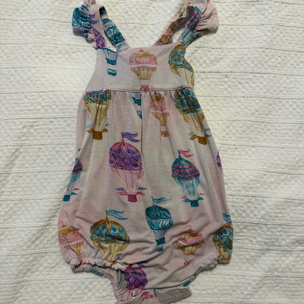 Posh Peanut Pastel Baby Romper